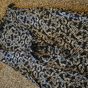 Black and White Chain Pattern Sleeveless Top from Elie Tahari for Nordstrom.